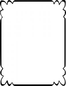 Simple frame border clipart