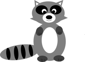 Raccoon Clip Art - Tumundografico