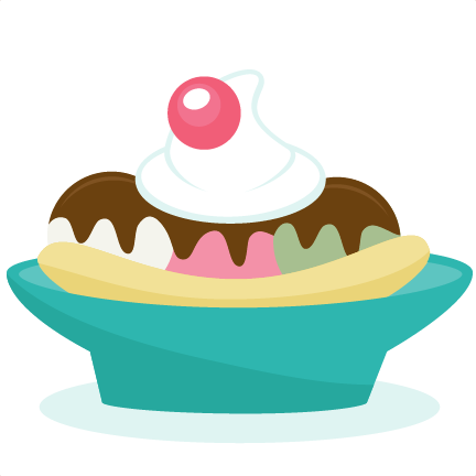 Banana Split Clip Art - Tumundografico