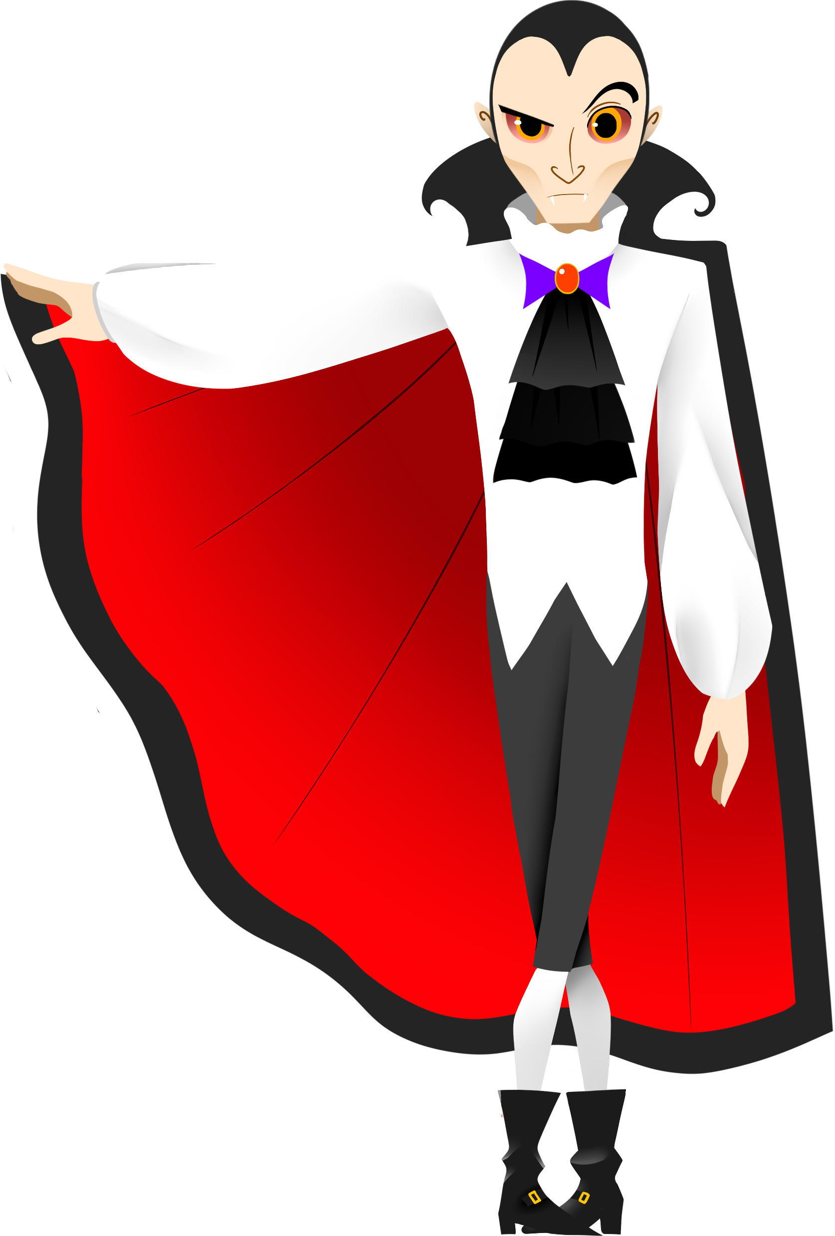 Cute Dracula Clipart