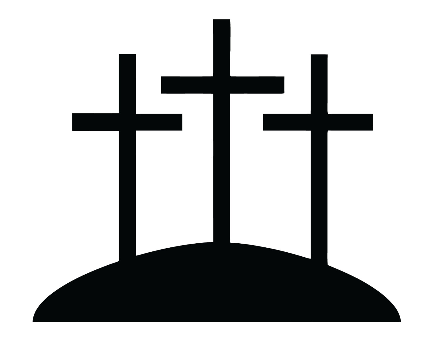 Clipart three crosses - ClipartFox