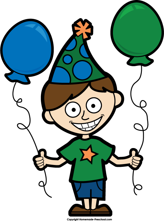 Birthday Boy Clipart