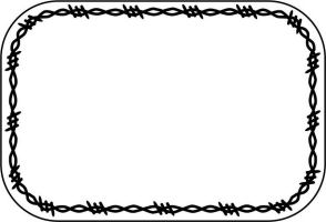 Barb Wire Border - ClipArt Best