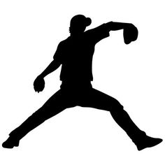 Baseball and Silhouette