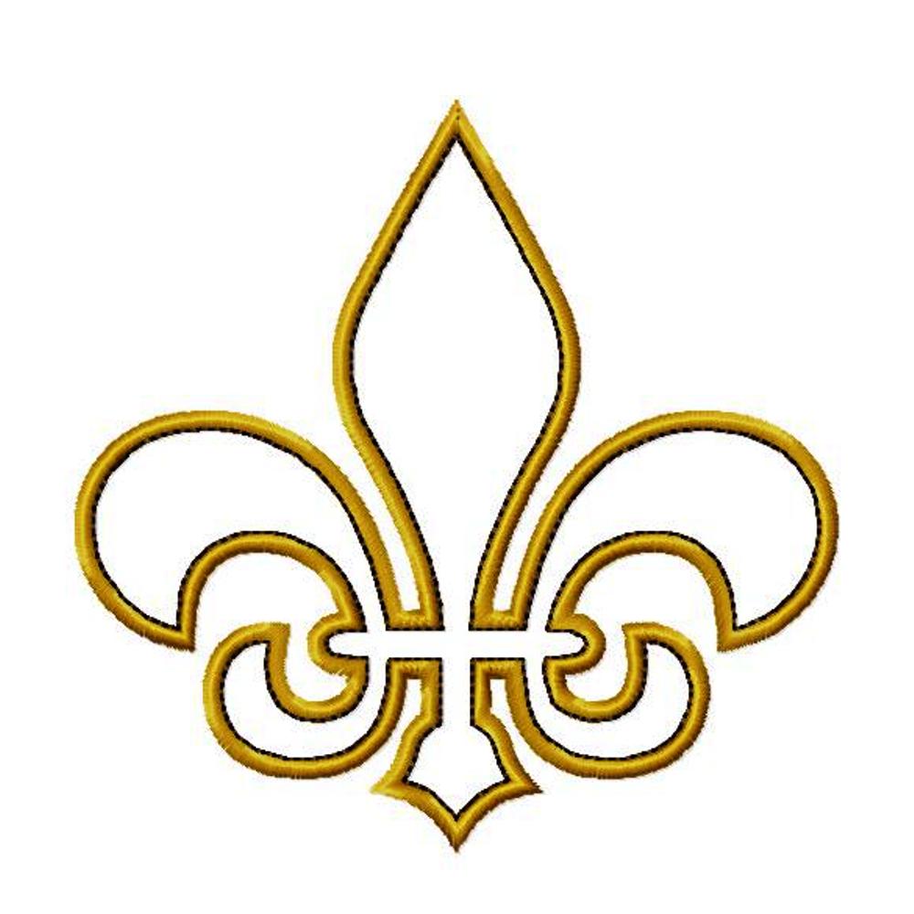 Fleur De Lis Outline | Free Download Clip Art | Free Clip Art | on ...