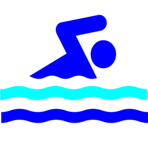 Swimming pictures clip art