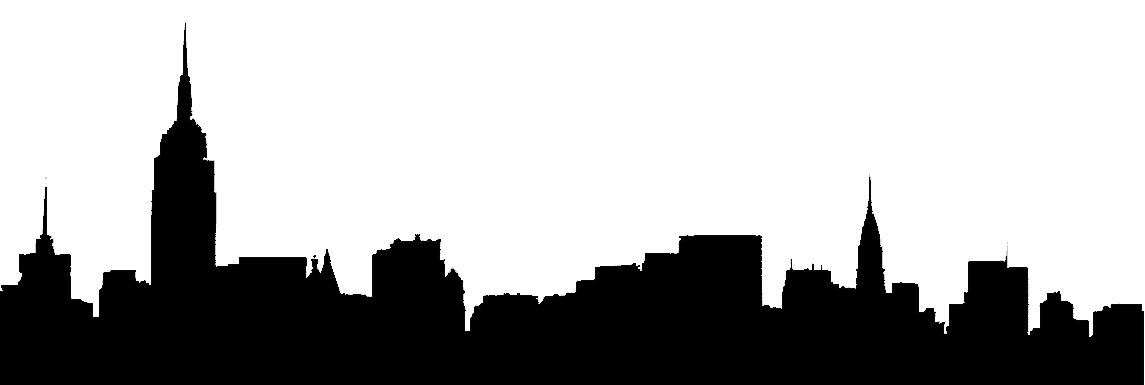 New York City Skyline Outline