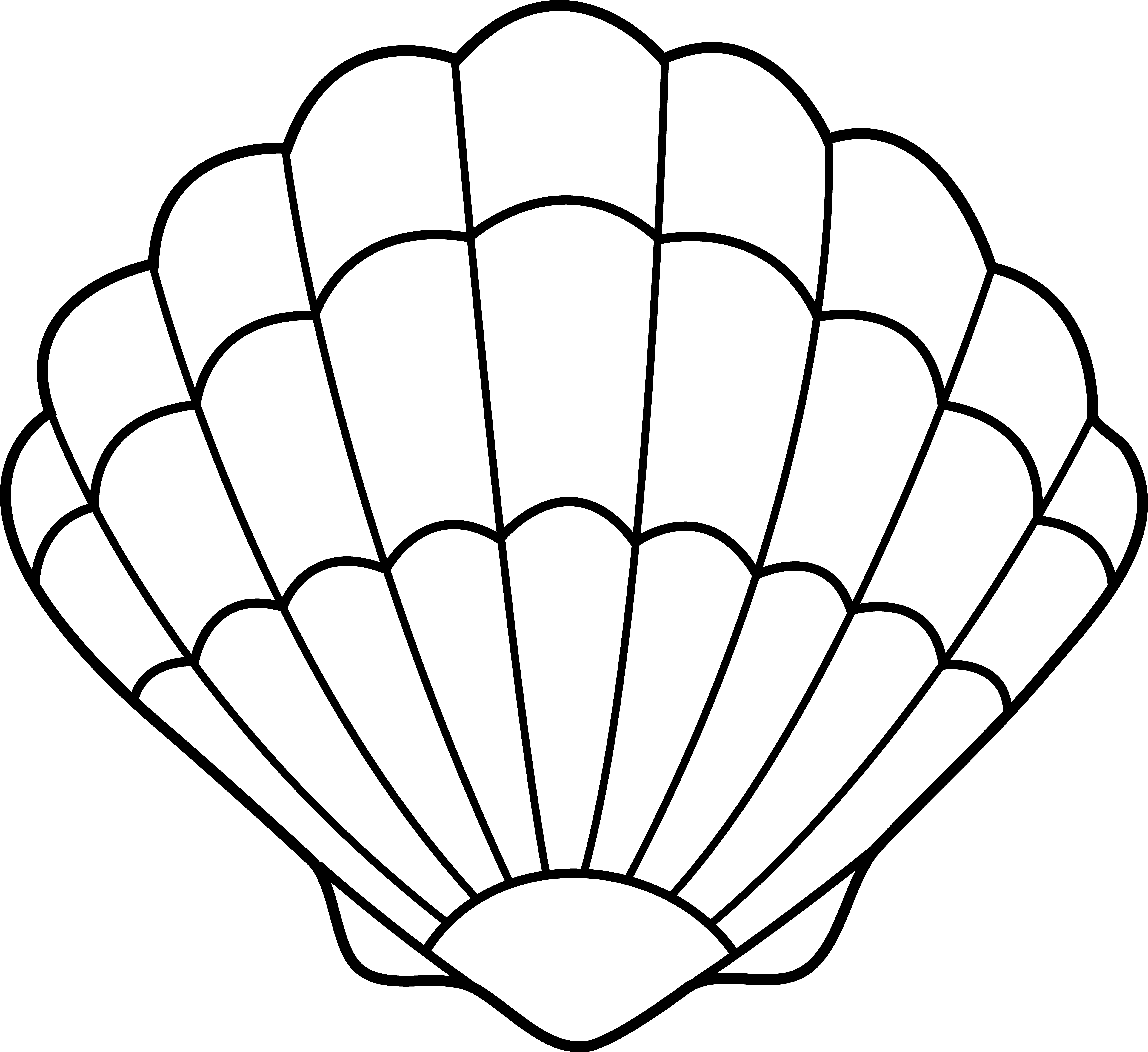 Best Photos of Sea Shells Printable Templates - Free Printable ...