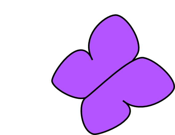 Purple Butterfly Clip Art Clipart - Free to use Clip Art Resource