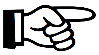 Cartoon Pointing Finger Clipart