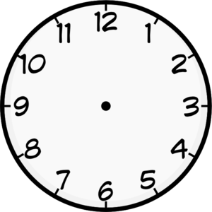 Clock Face Clip Art - vector clip art online, royalty ...