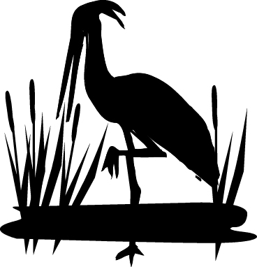 Loon Silhouette Clipart