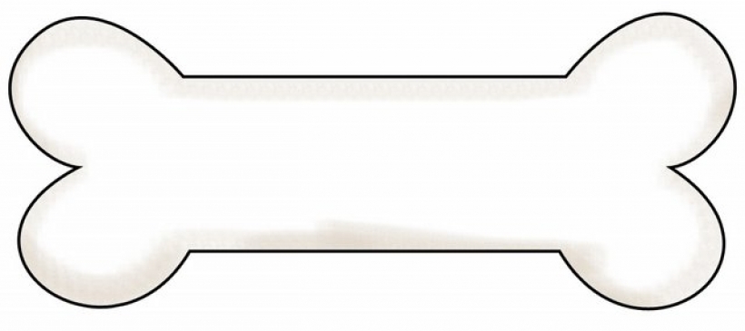 Dog bone clipart free