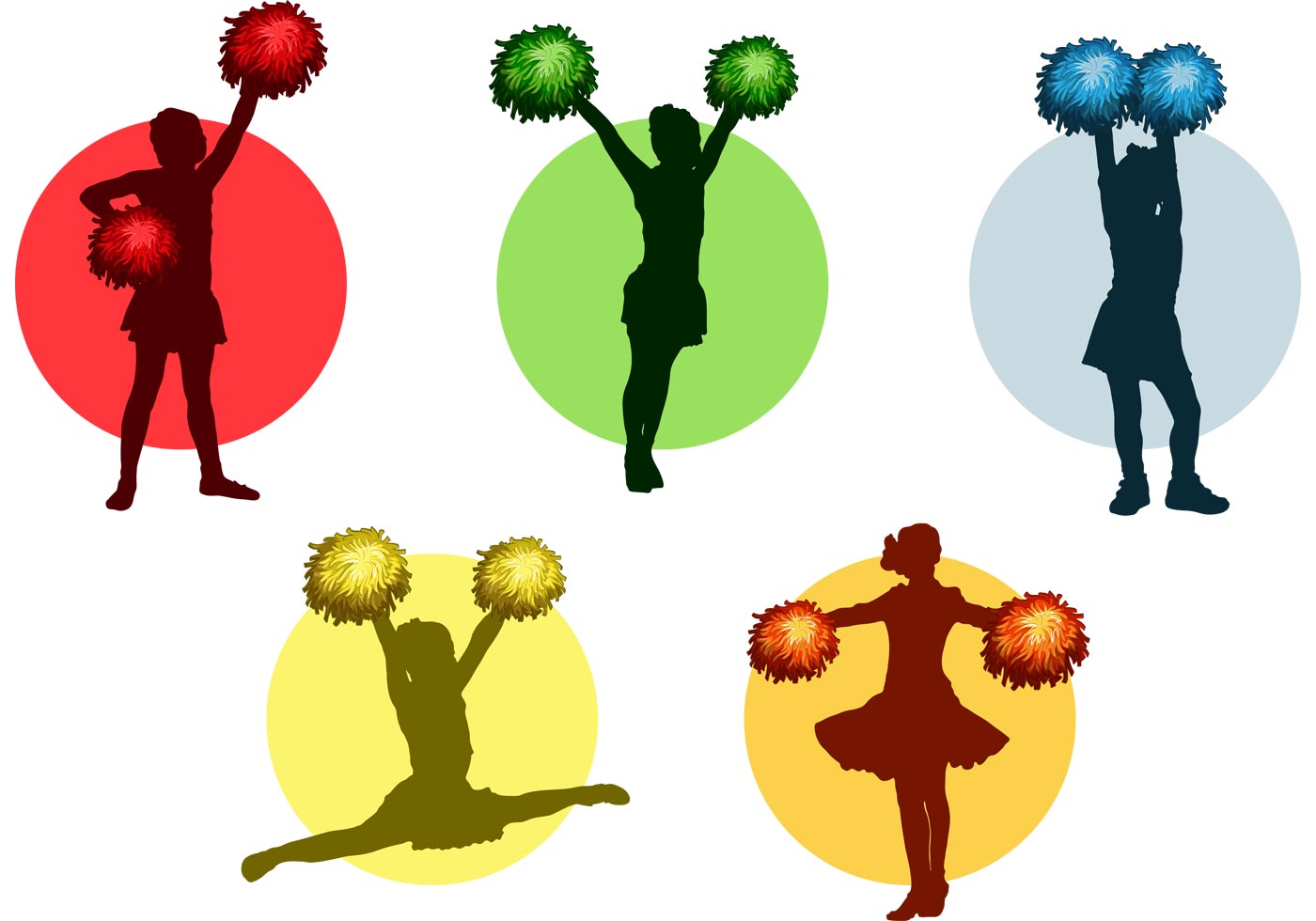 Cheerleader Free Vector Art - (1388 Free Downloads)