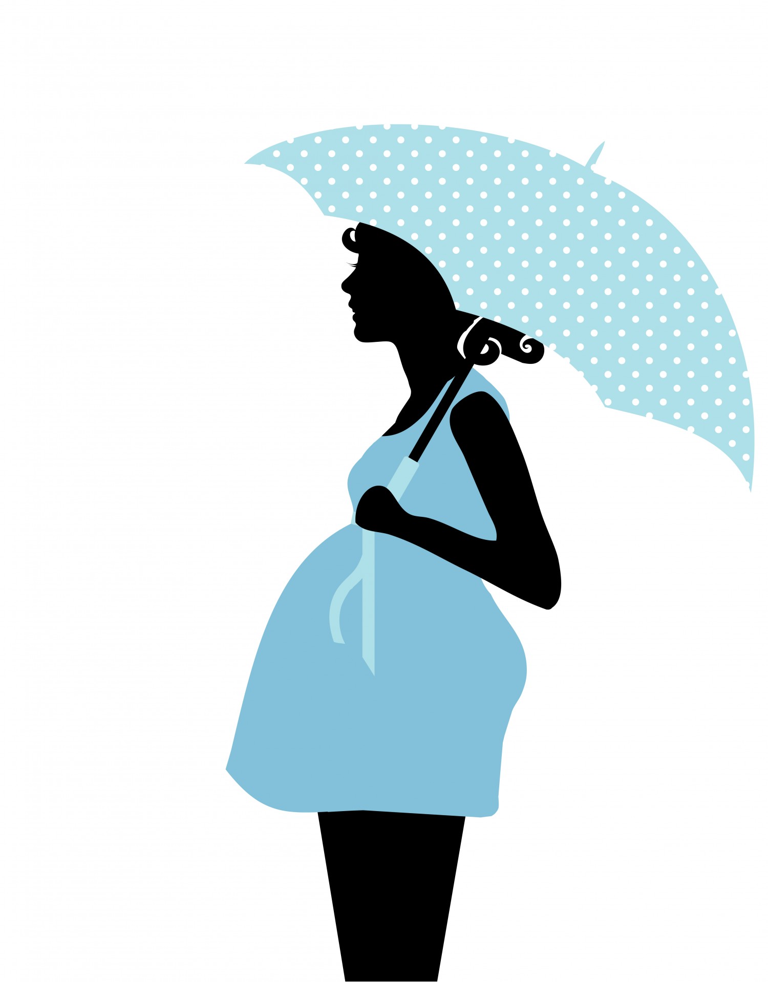 Pregnant women clip art