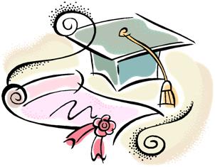 Clipart of graduation