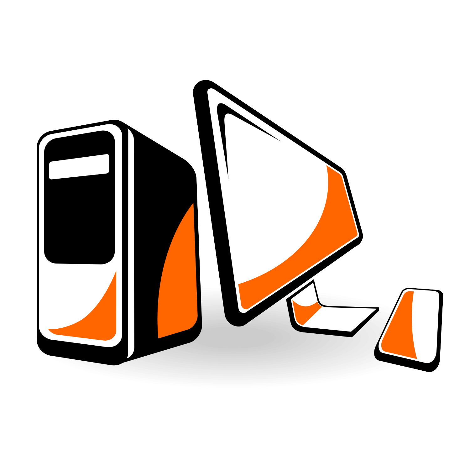 Computer Vector | Free Download Clip Art | Free Clip Art | on ...
