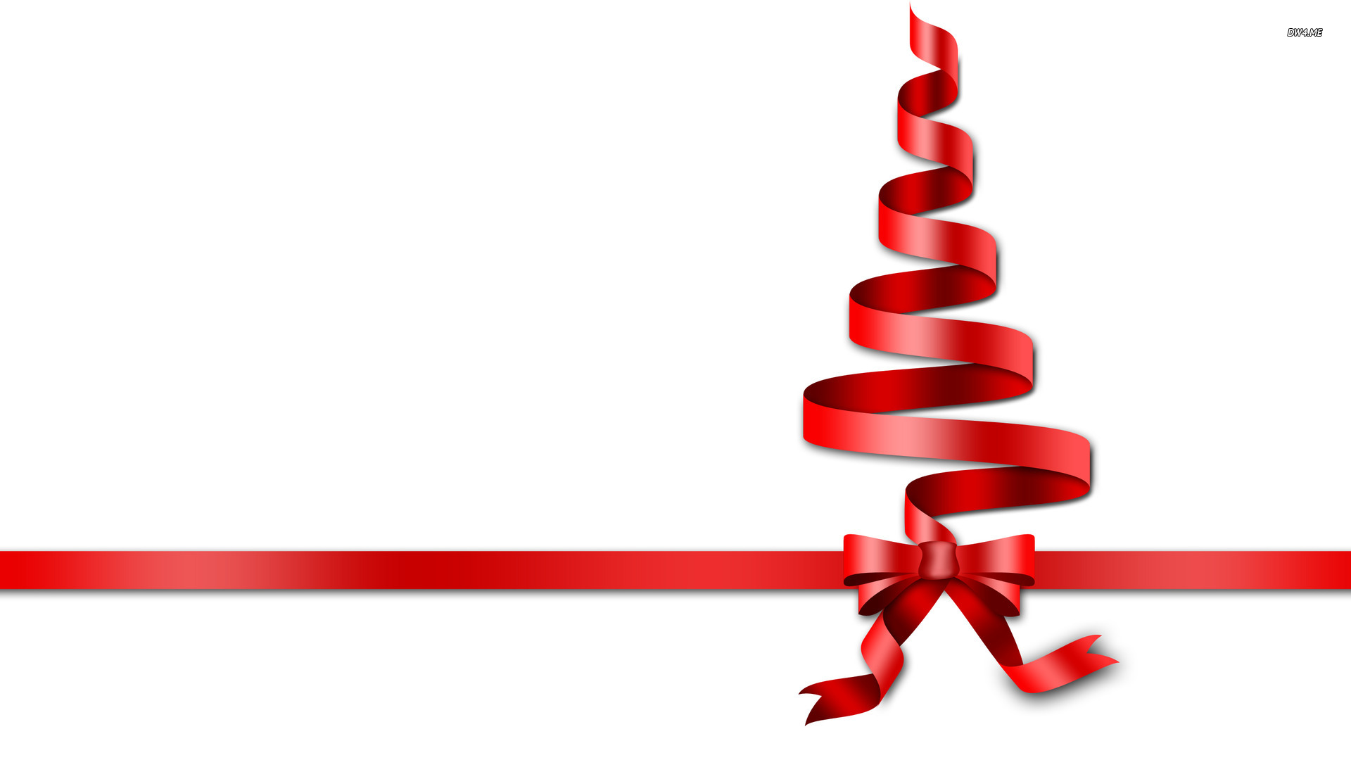 Ribbon Christmas Border Clipart