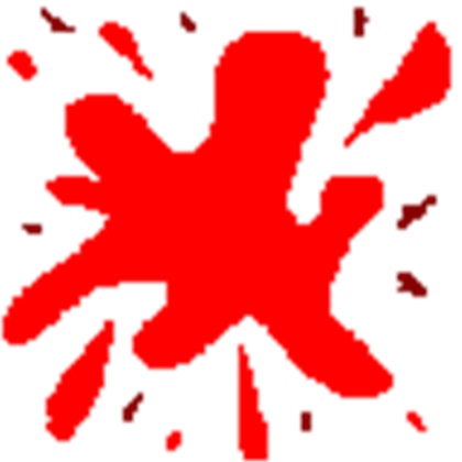 Splat Of Red Paint - ClipArt Best