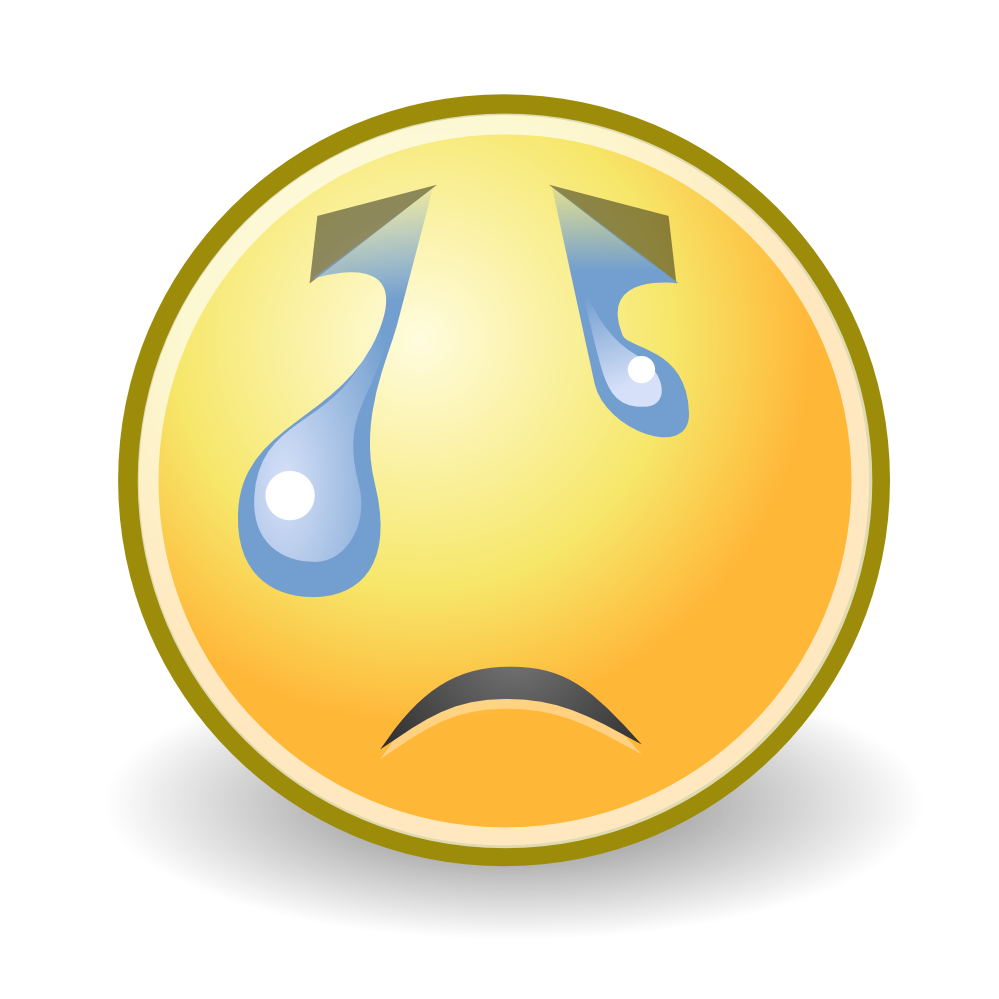 Animated Crying Emoticon - ClipArt Best