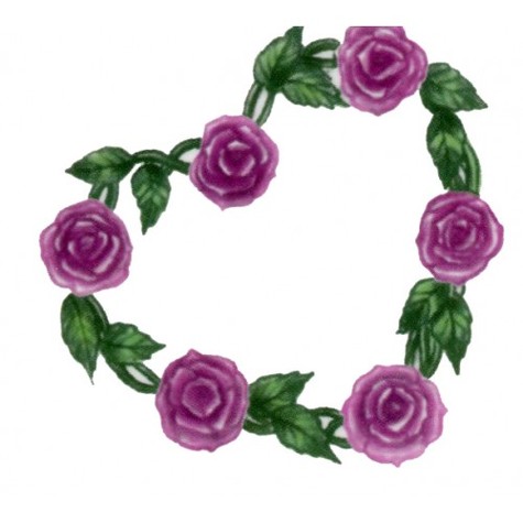 Flower Heart Tattoo Clipart - Free to use Clip Art Resource