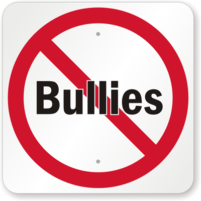 No Bullying and Bully-Free Signs | Wide collection online