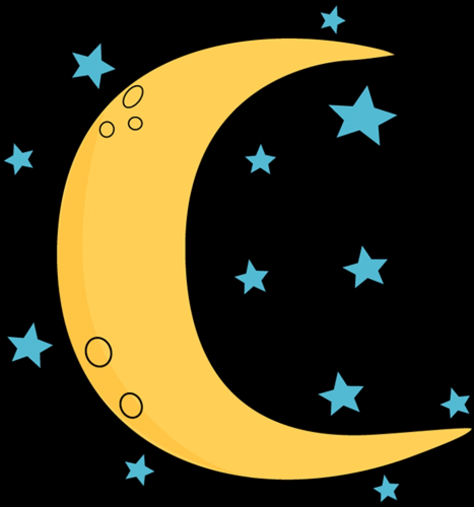 crescent moon and stars clip art crescent moon and stars imageTop ...