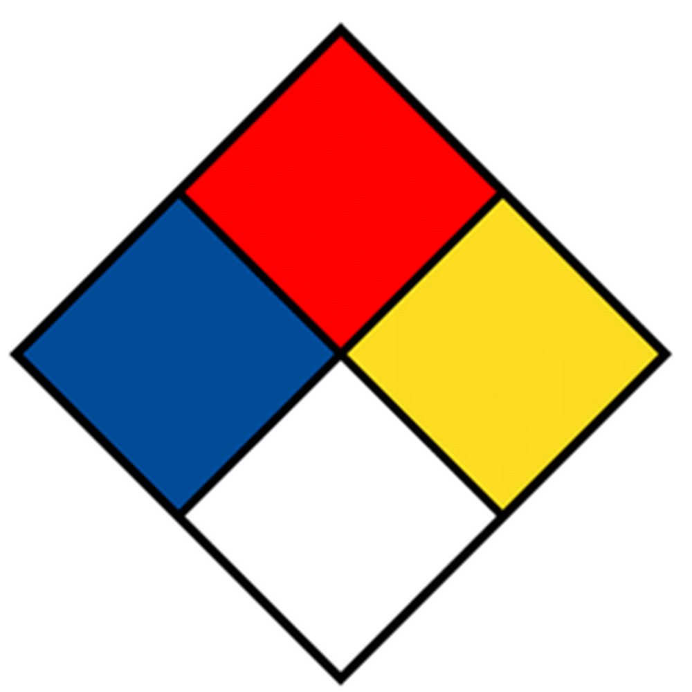 NFPA 704 Diamond - Blanks and Kits