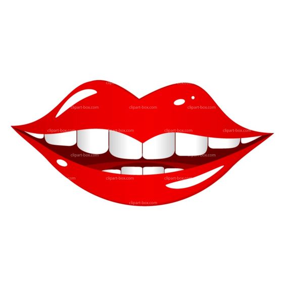 Lips clipart vector