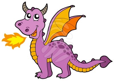 Cute mama dragon images of clipart