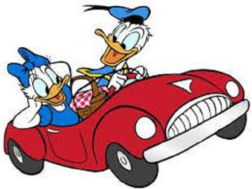 Funny car clipart