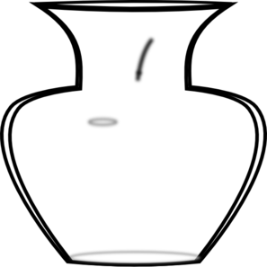 18+ Vase Outline Clip Art