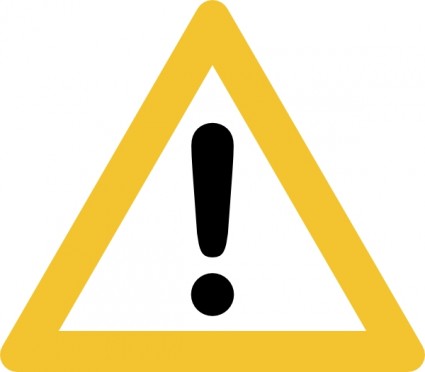 Free Warning Signs - ClipArt Best