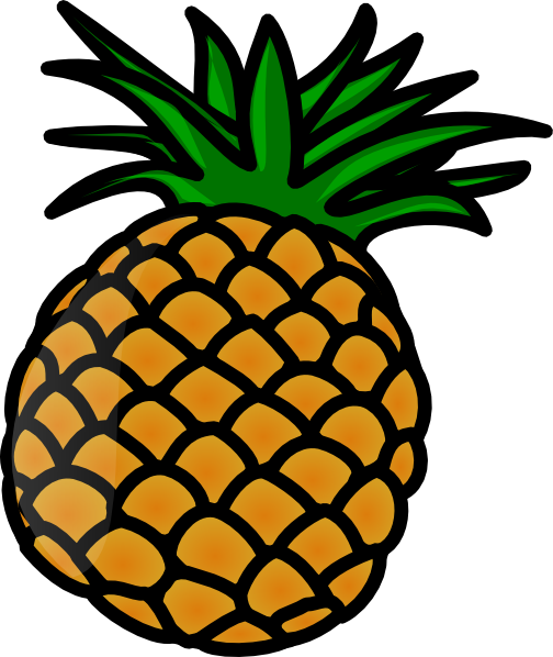 Free Pineapple Clip Art