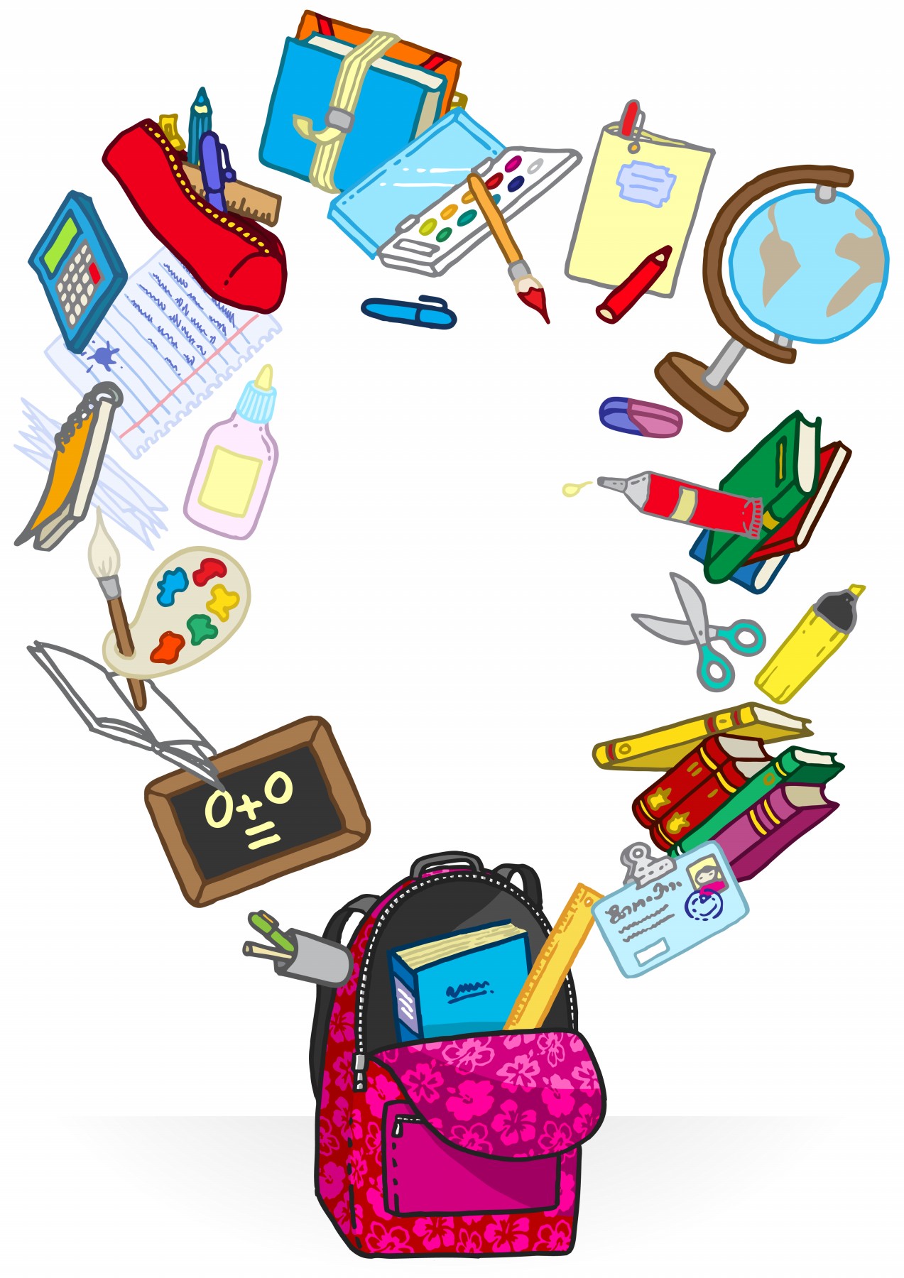 5 Cartoon School Bags