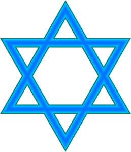 Star Of David clip art - vector clip art online, royalty free ...