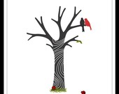 Personalized Wedding Guestbook Signature Trees by YourKeepsakeCo