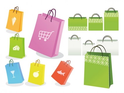 Paper Shopping Bag Free Vector