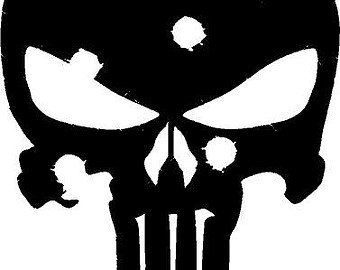 Punisher skull clipart