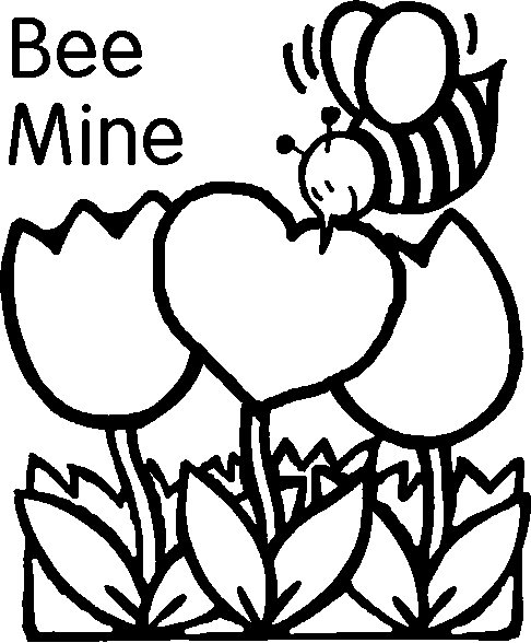 Valentines Day Clipart Black And White - Tumundografico