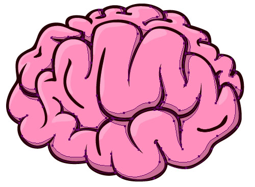 Cartoon brain clipart