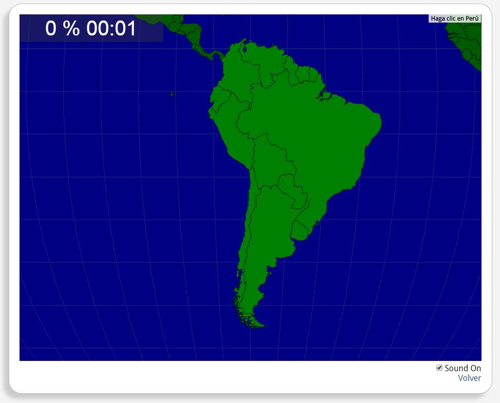 Mapa interactivo de AmÃ©rica del Sur PaÃ­ses de AmÃ©rica del Sur ...