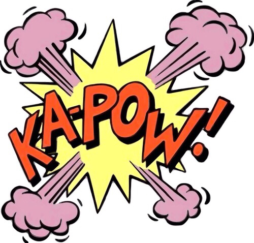 Ka-pow - image #2713926 by marky on Favim.com