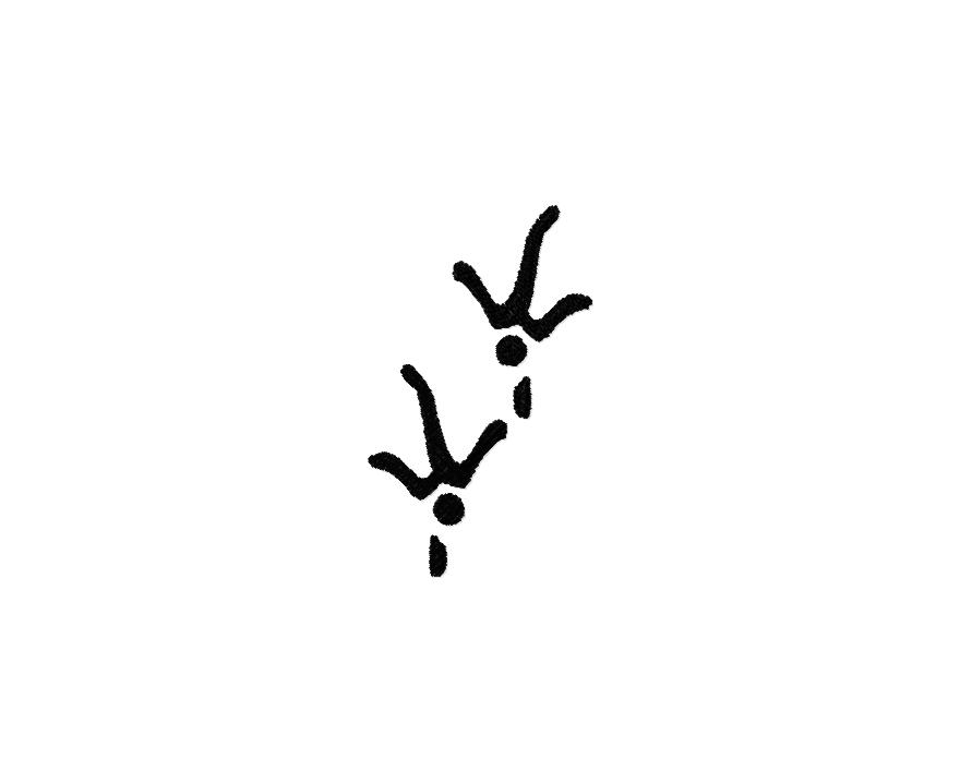 Best Photos of Chicken Foot Print - Chicken Feet Print Clip Art ...