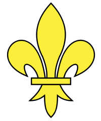 File:HÃ©raldique meuble Fleur de lys lissÃ©e.svg