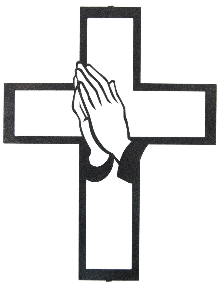 Crosses With Praying Hands - ClipArt Best