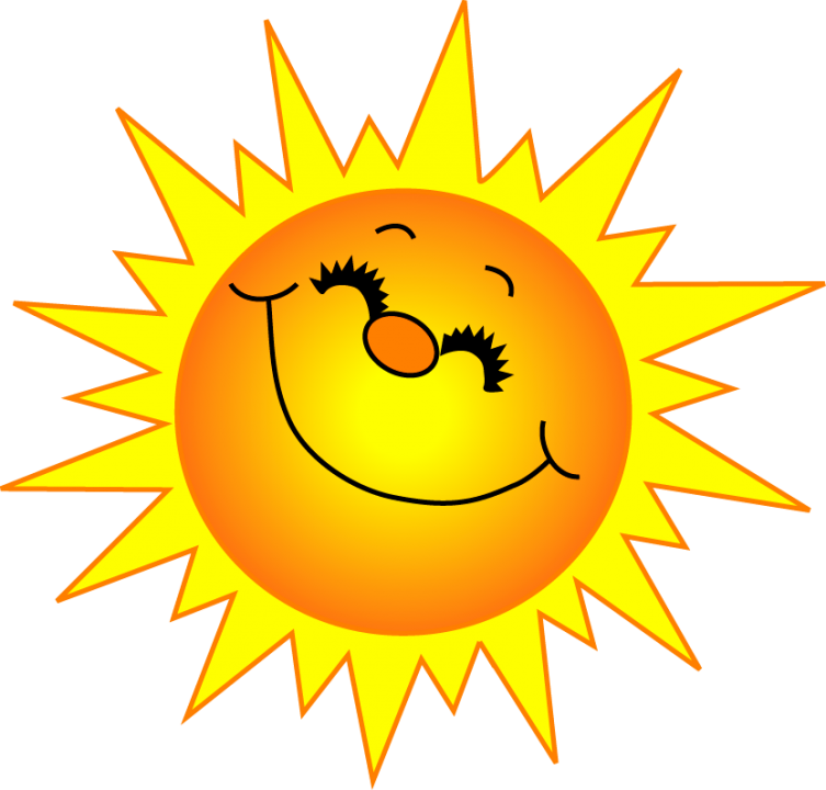Sun clipart for kids png