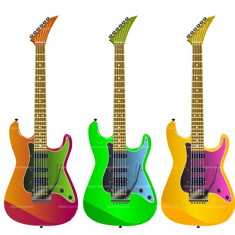 Guitar Clip Art Image - Free Clipart Images