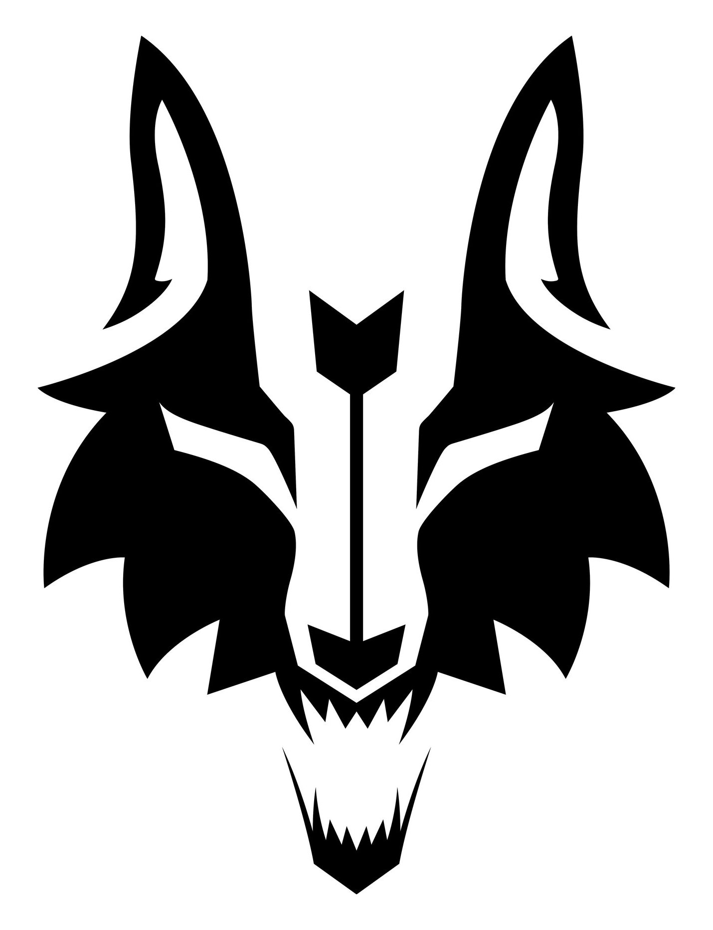 AndrÃ©s BazÃ¡n - Guara wolf archery logo
