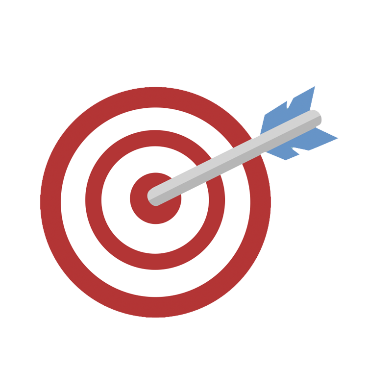 Bulls eye Icon | Motion Graphic Stock